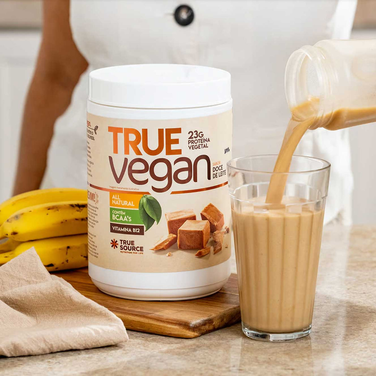 Proteína Vegana - True Vegan - True Source - HOTBODY