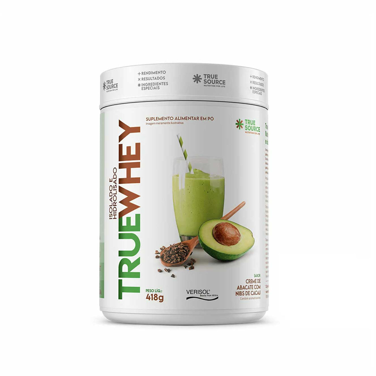 Proteína - True Whey Protein Isolado e Hidrolisado - True Source - HOTBODY
