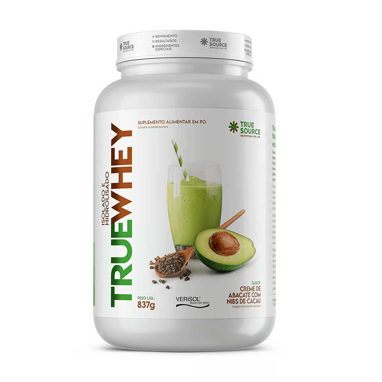 Proteína - True Whey Protein Isolado e Hidrolisado - True Source - HOTBODY