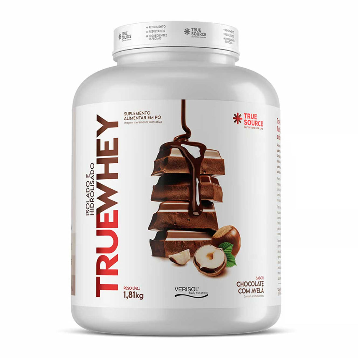 Proteína - True Whey Protein Isolado e Hidrolisado - True Source - HOTBODY