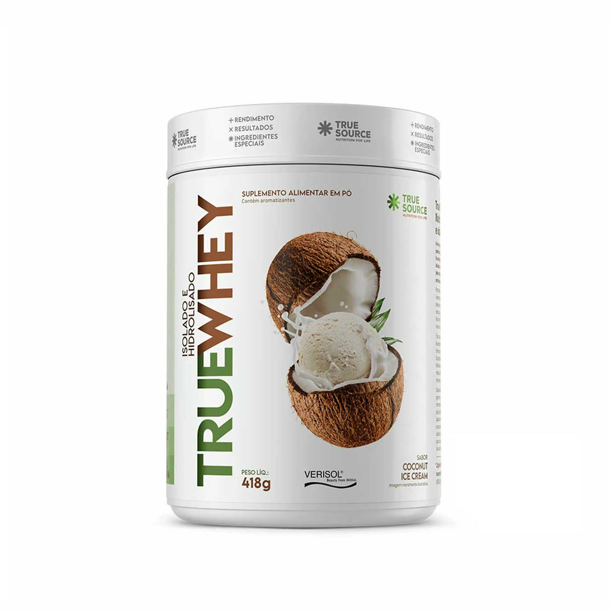 Proteína - True Whey Protein Isolado e Hidrolisado - True Source - HOTBODY