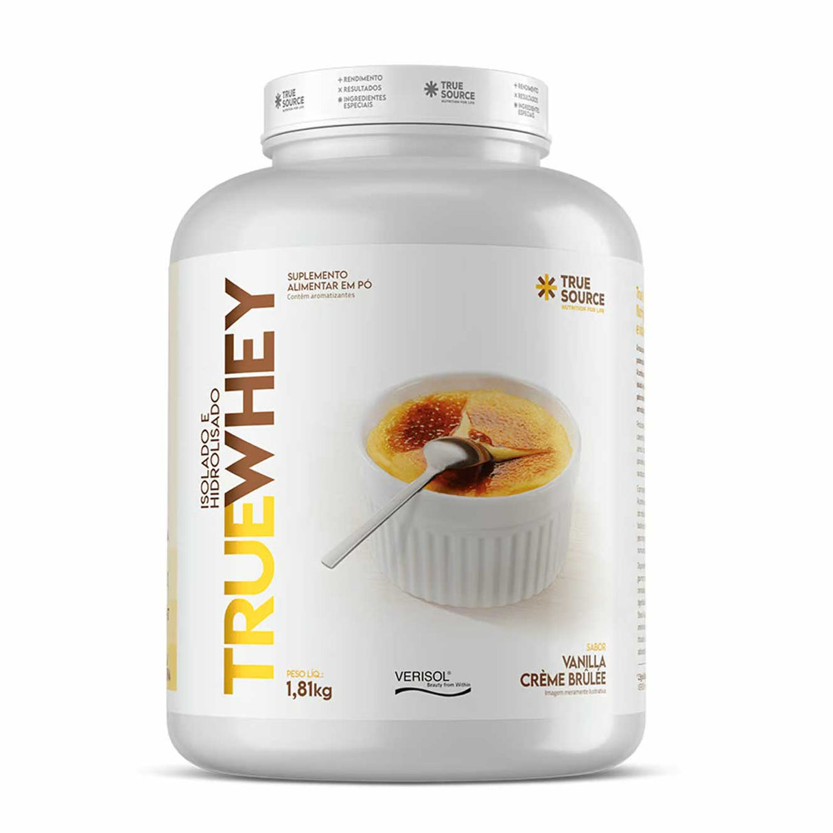 Proteína - True Whey Protein Isolado e Hidrolisado - True Source - HOTBODY