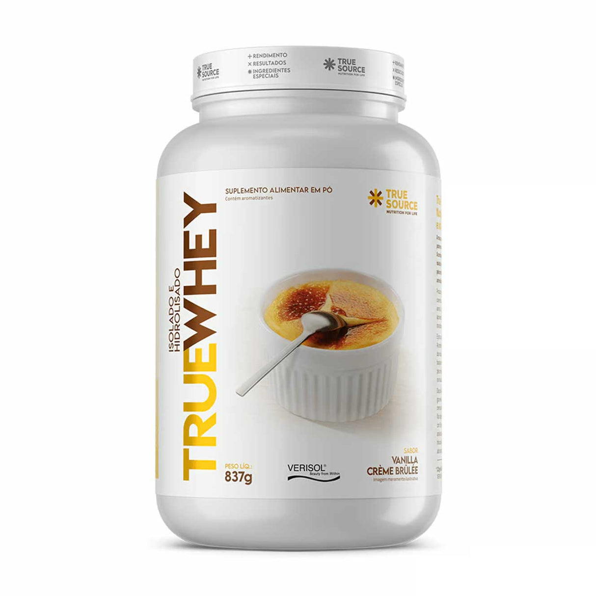 Proteína - True Whey Protein Isolado e Hidrolisado - True Source - HOTBODY