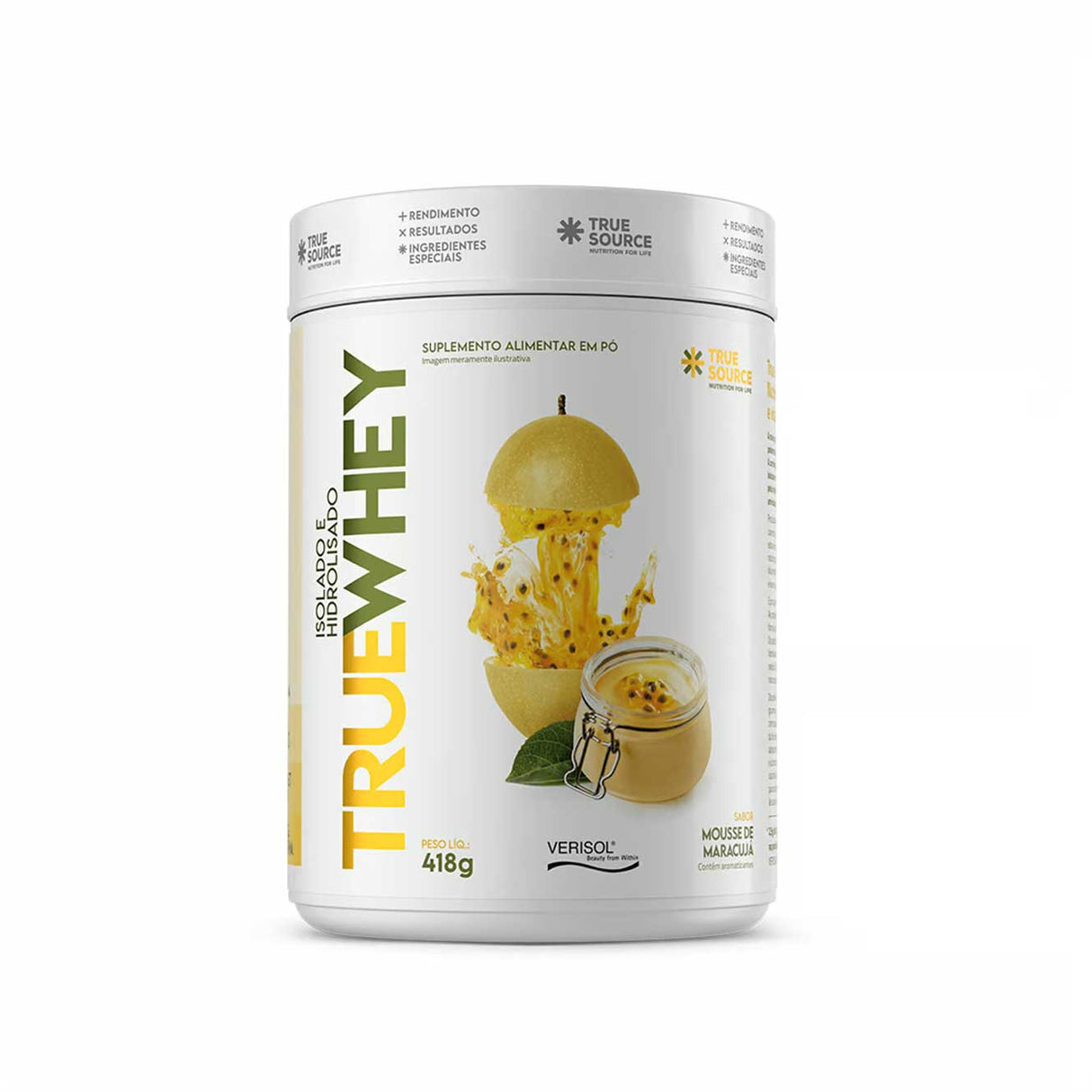 Proteína - True Whey Protein Isolado e Hidrolisado - True Source - HOTBODY
