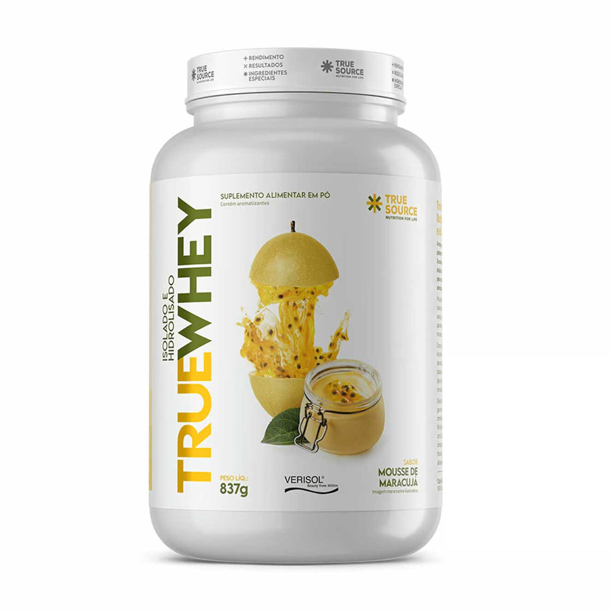 Proteína - True Whey Protein Isolado e Hidrolisado - True Source - HOTBODY