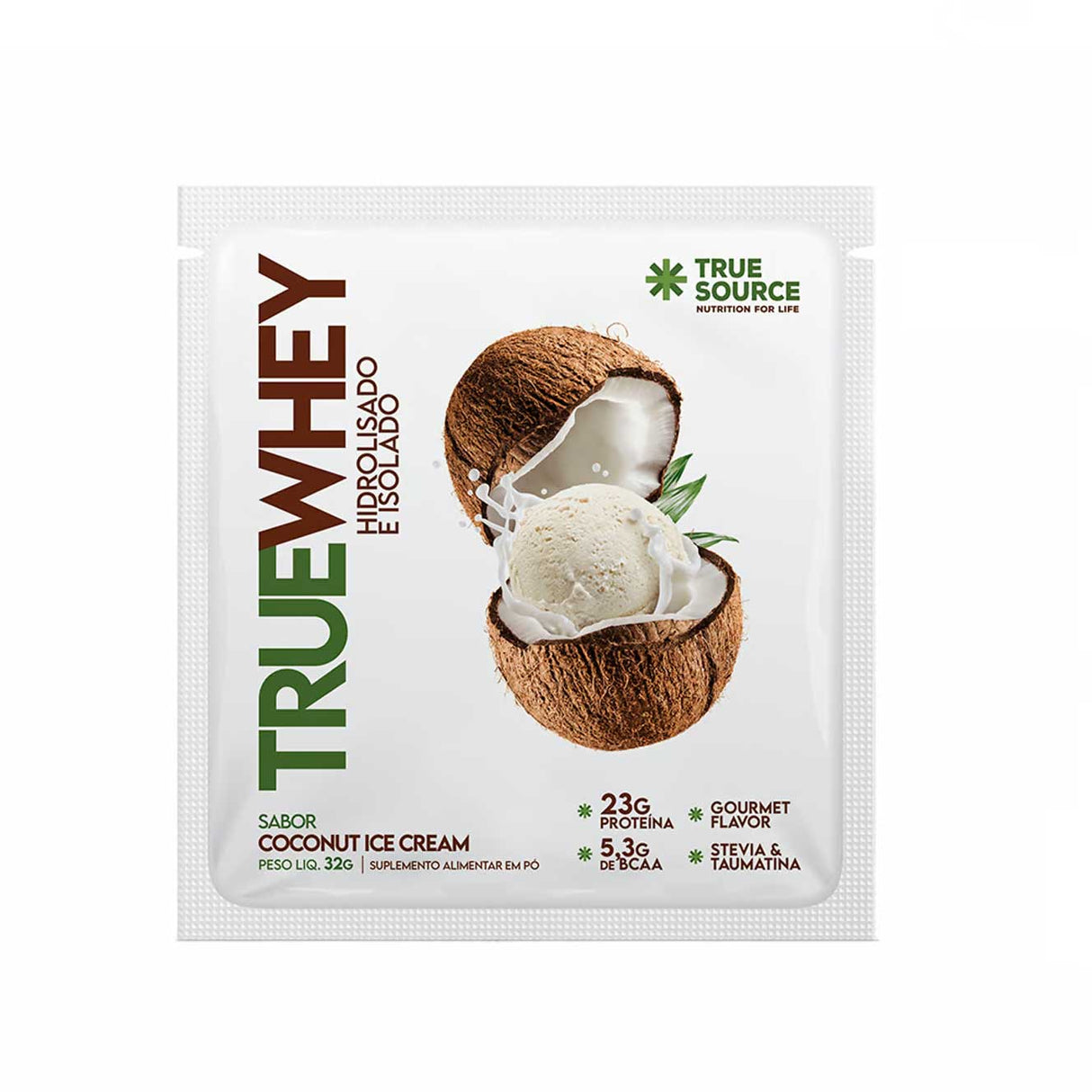 Proteína - True Whey Protein - Sachê 32g - True Source - HOTBODY