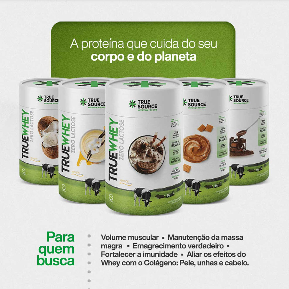 Whey Protein - True Whey Zero Lactose - True Source - HOTBODY