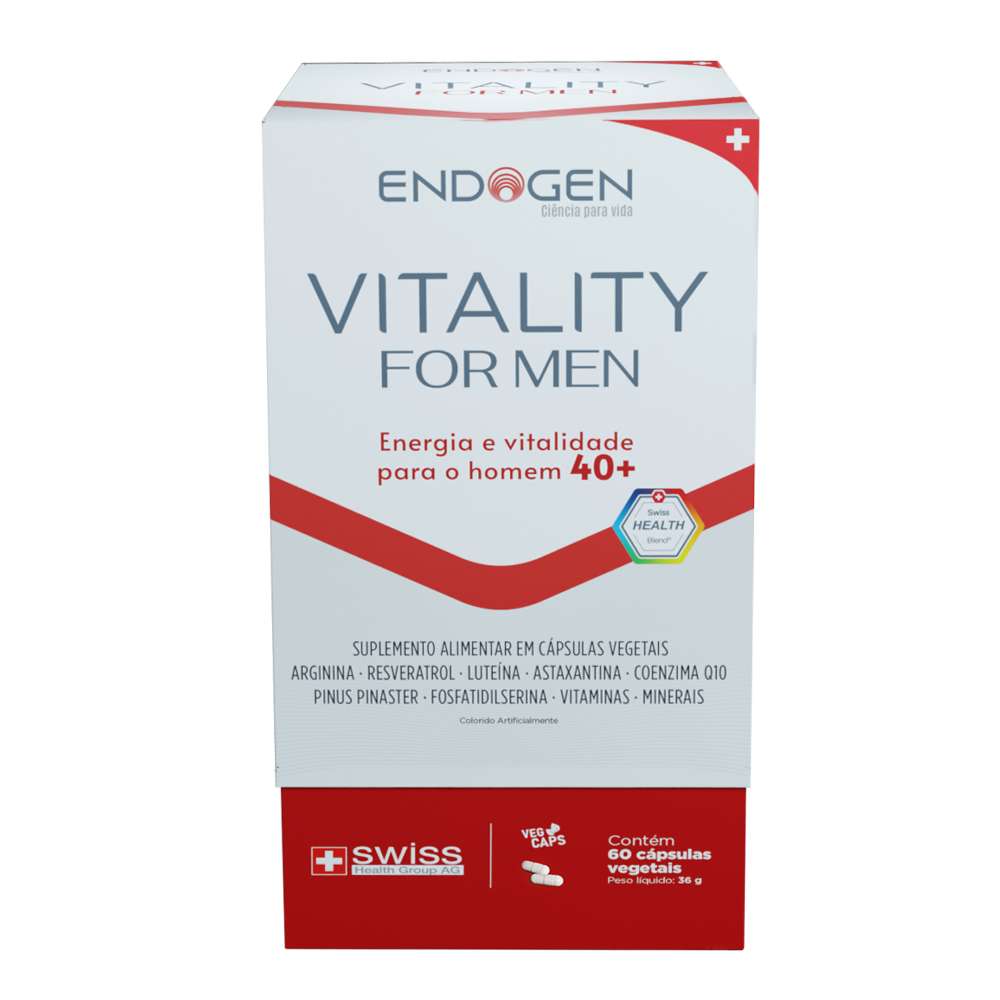 Vitality for Men Endogen – Energia Masculina, Libido e Testosterona Natural 💪🔥🧠