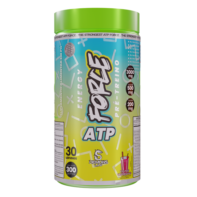 Pré Treino - ATP Force - Demons Lab - HOTBODY