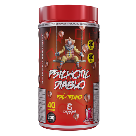 Pré Treino - Psichotic Diablo - Demons Lab - HOTBODY