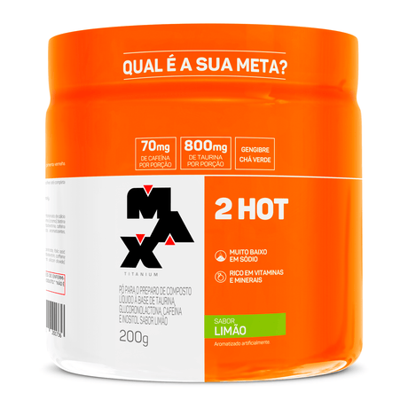 Termogênico - 2Hot - Max Titanium - HOTBODY