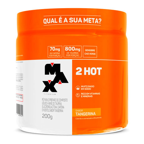 Termogênico - 2Hot - Max Titanium - HOTBODY