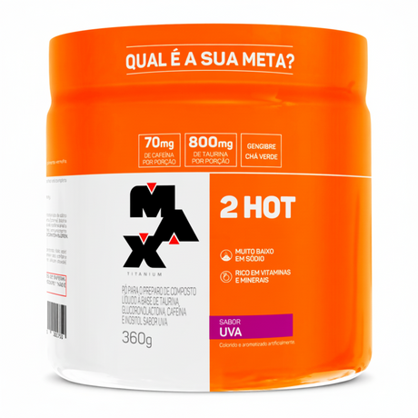 Termogênico - 2Hot - Max Titanium - HOTBODY