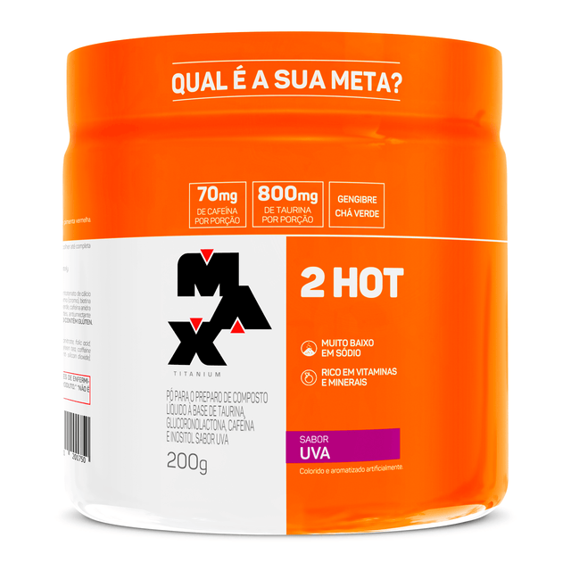 Termogênico - 2Hot - Max Titanium - HOTBODY