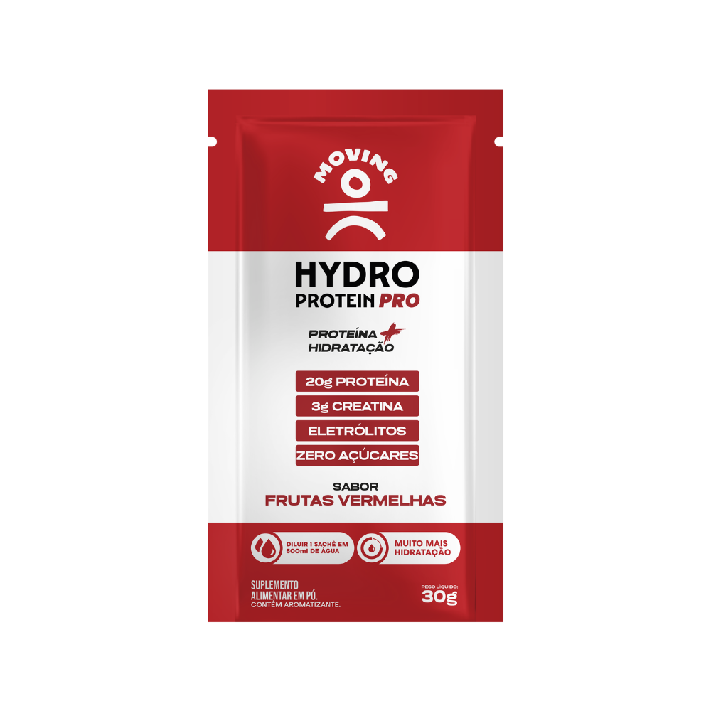 HYDRO PROTEIN DISPLAY C/ 12 SACHES 30G - MOVING