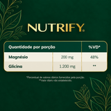 Magnésio - Magnésio Bisglicinato - Nutrify - HOTBODY
