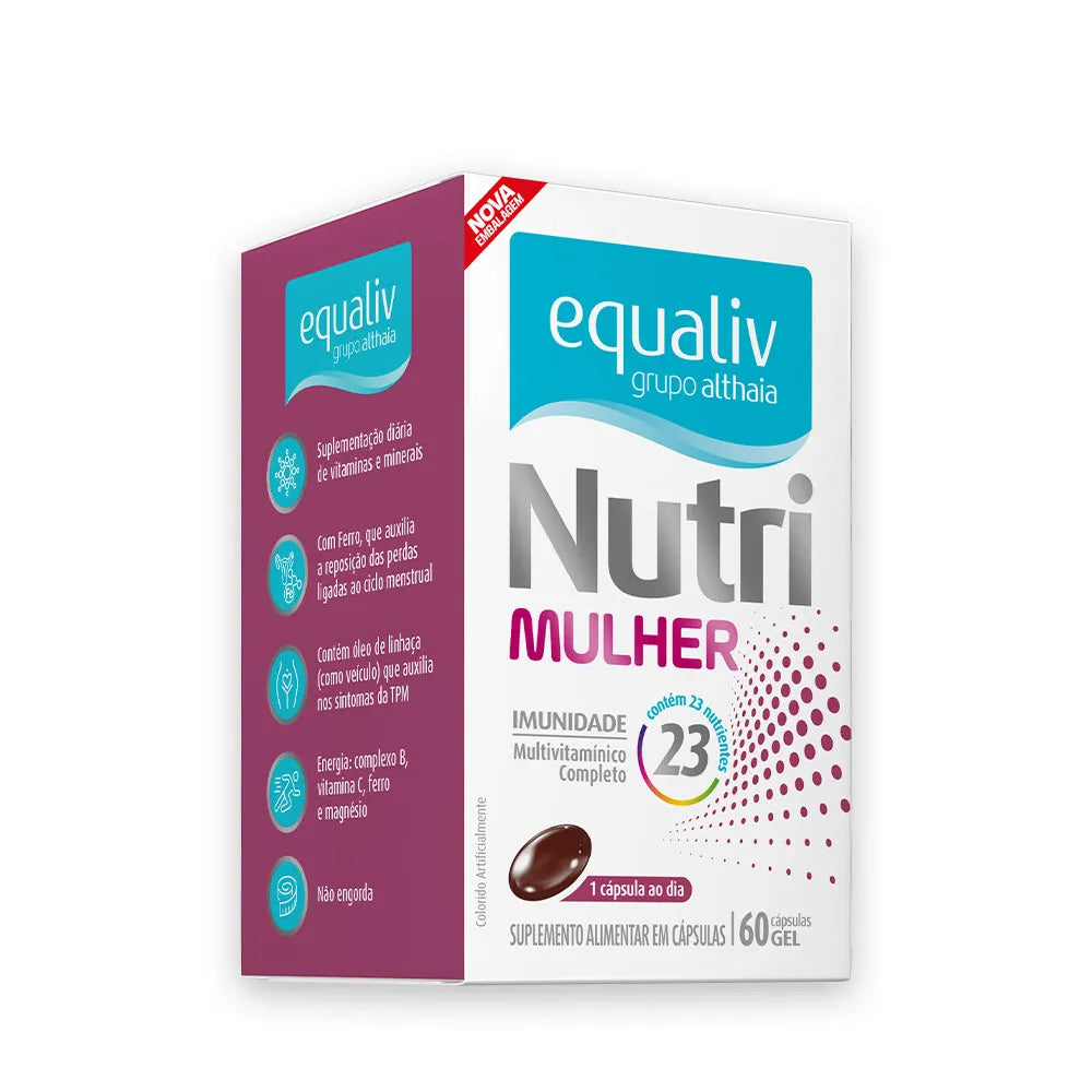 Multivitamínico - Nutri Mulher - EQUALIV