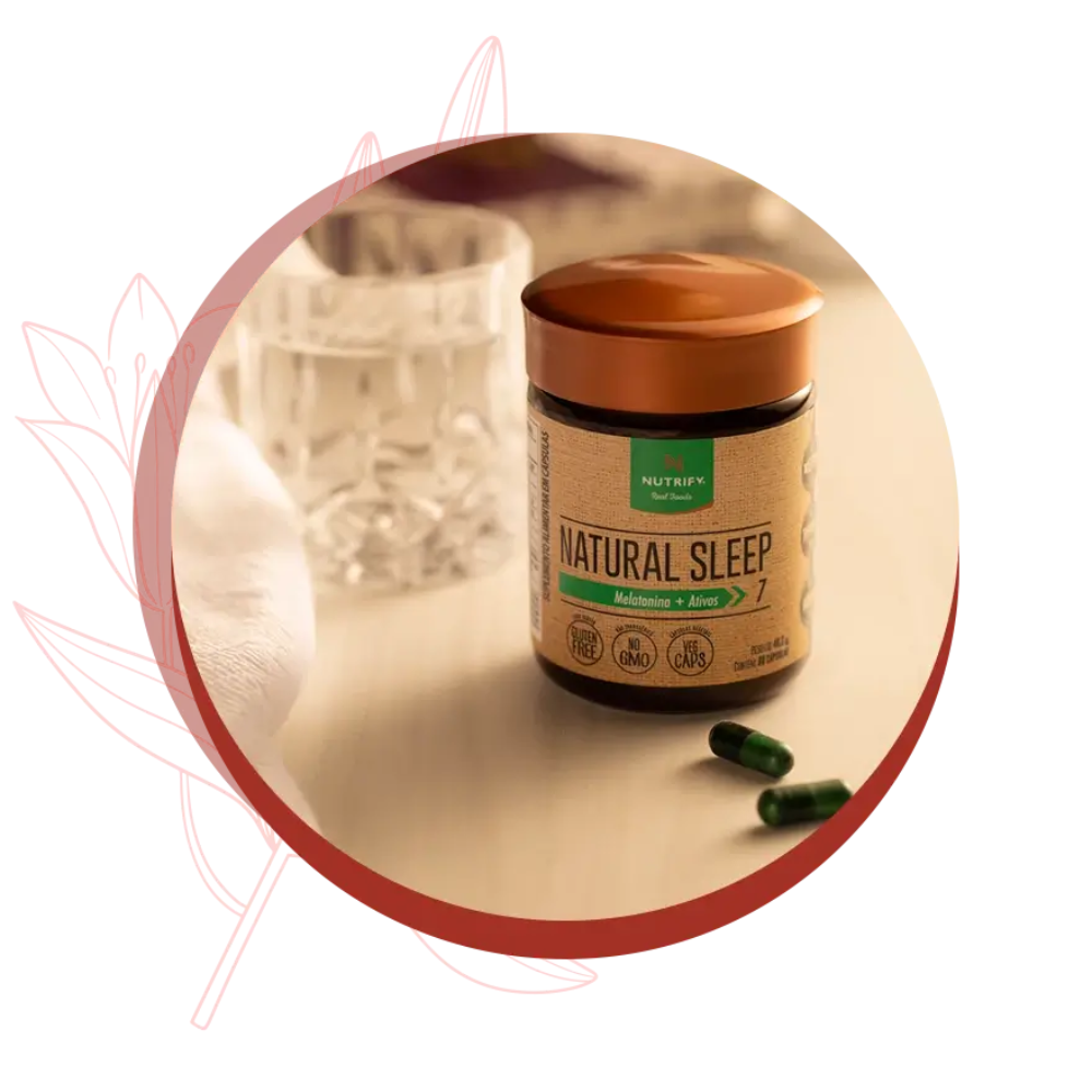 Natural sleep Nutrify 60cps melatonina+ativos