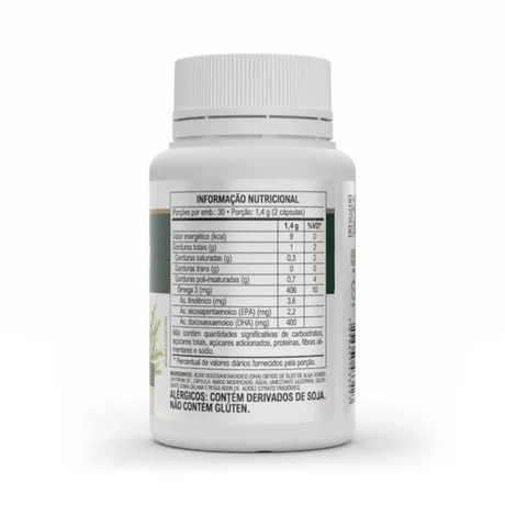 Omegafor Vegan - 60 cap - Vitafor - HOTBODY