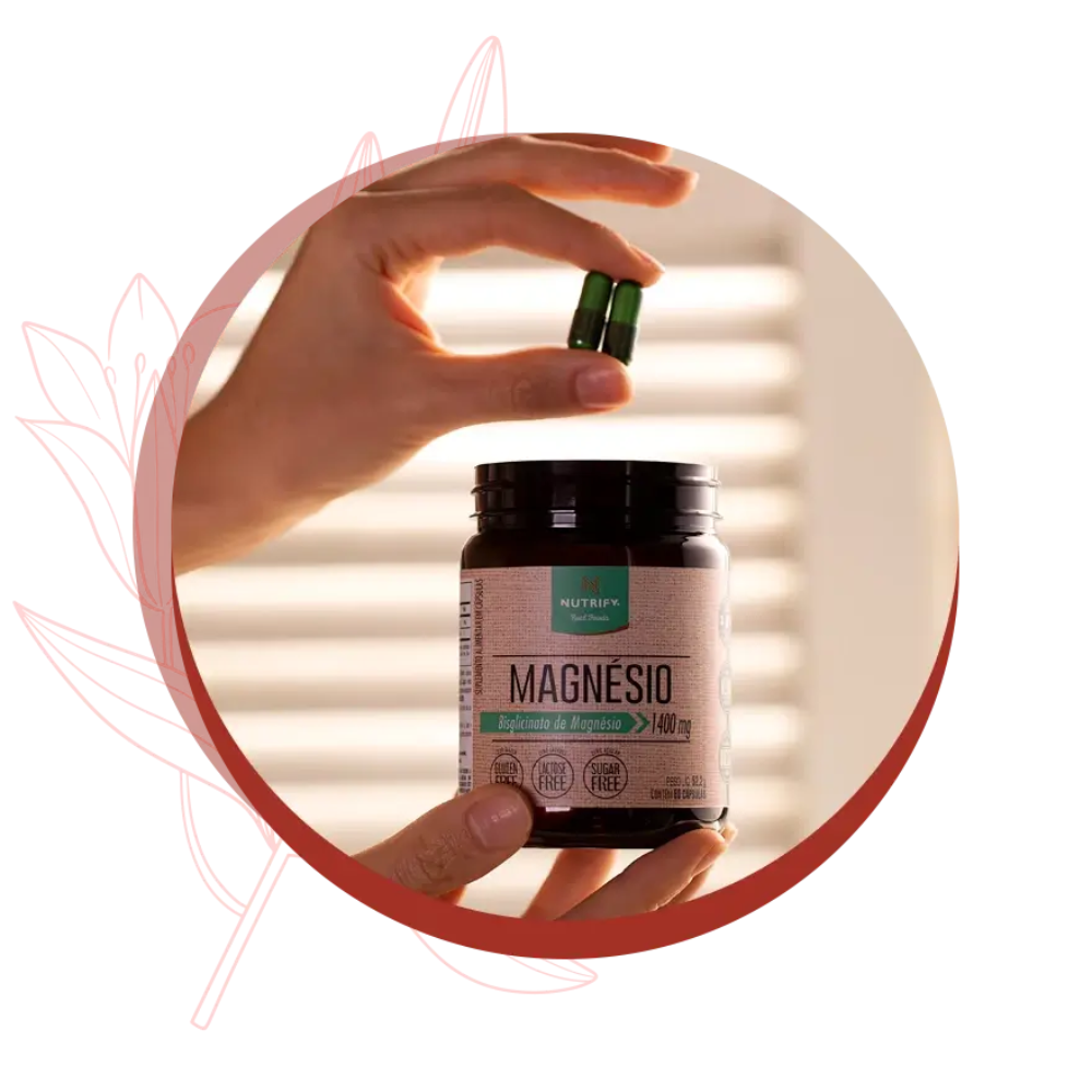 Magnésio - Magnésio Bisglicinato - Nutrify - HOTBODY