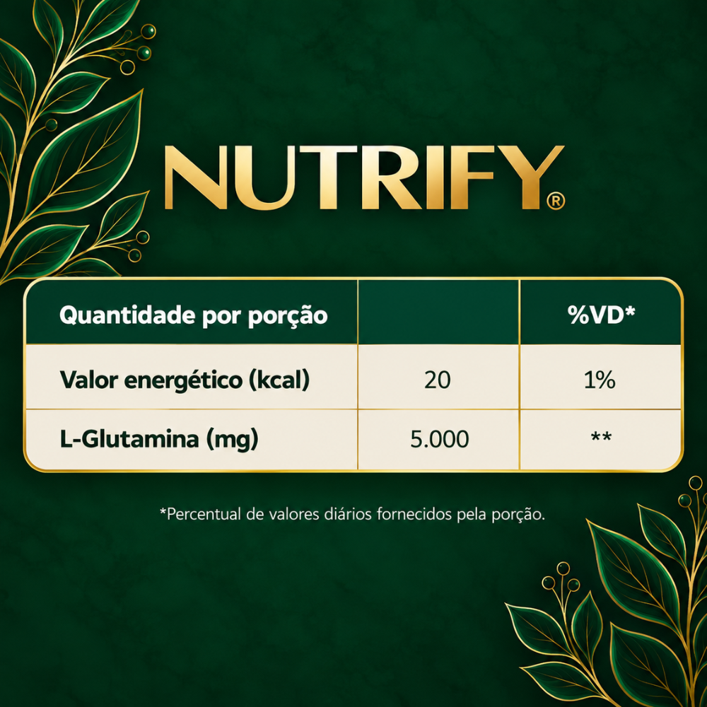 Glutamina - Glutamine - Nutrify - HOTBODY