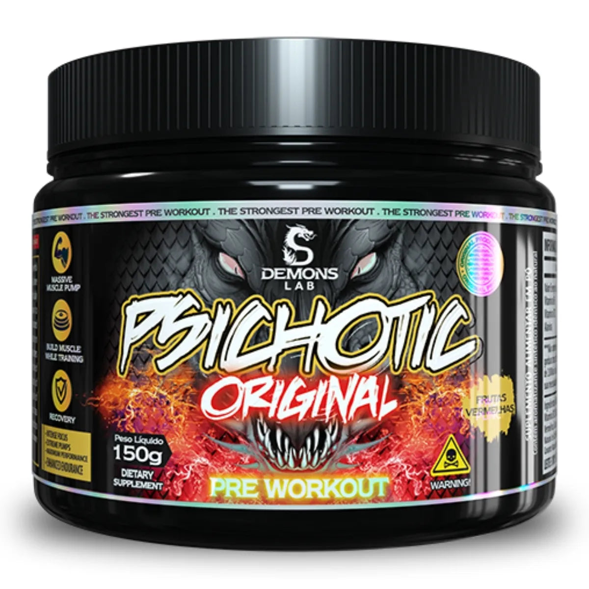 Pré Treino - Psichotic Original - Demons Lab