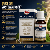Vita D3 + k2 - 20ml menta - VITAFOR