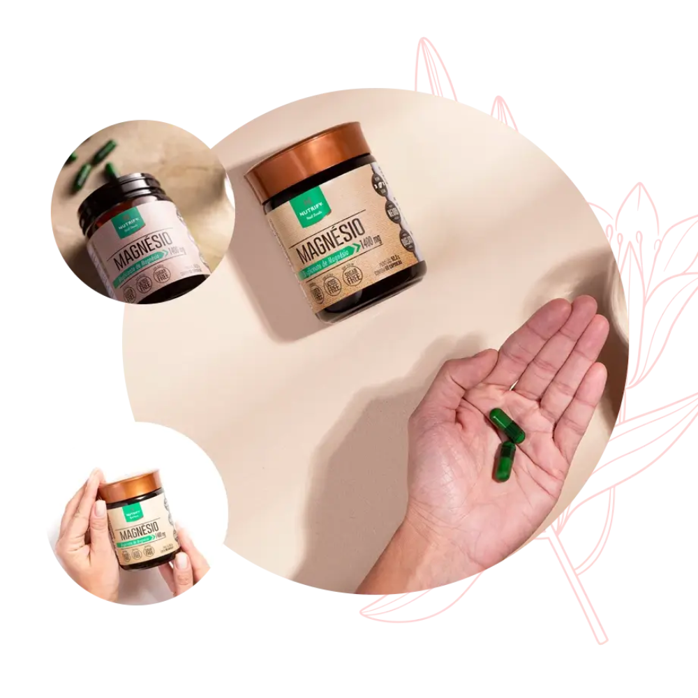 Magnésio - Magnésio Bisglicinato - Nutrify - HOTBODY