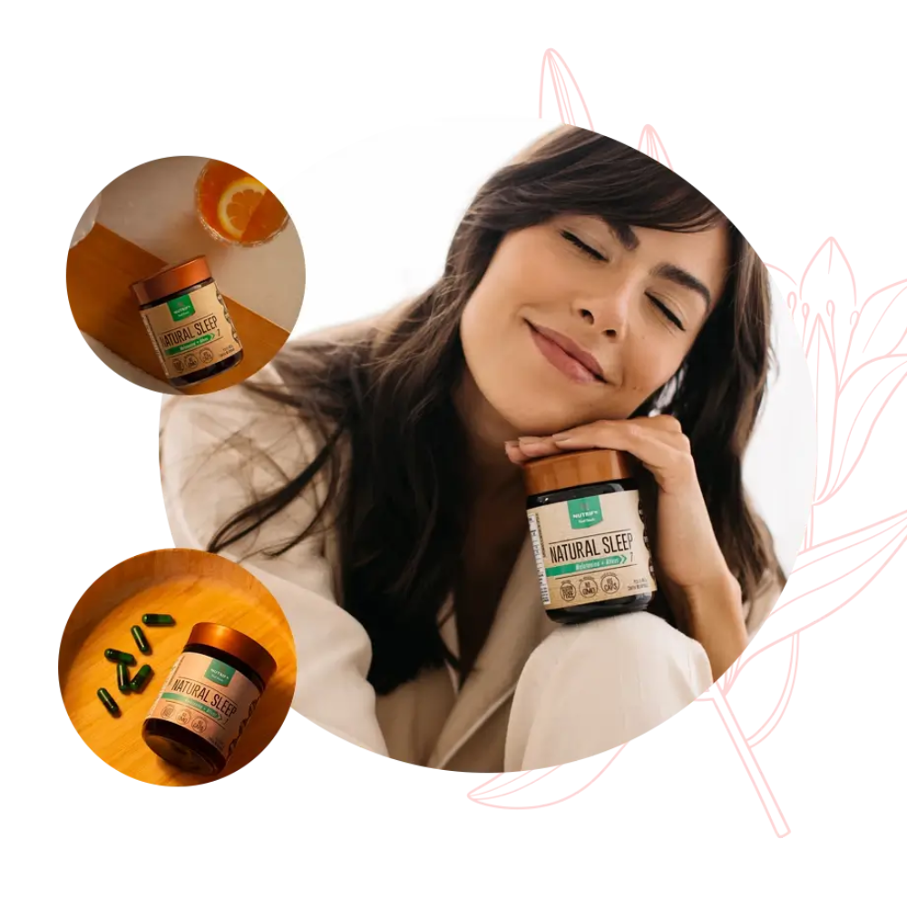 Natural sleep Nutrify 60cps melatonina+ativos