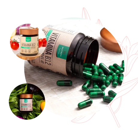 Vitamina B12 Nutrify 60cps metilcobalamina - HOTBODY