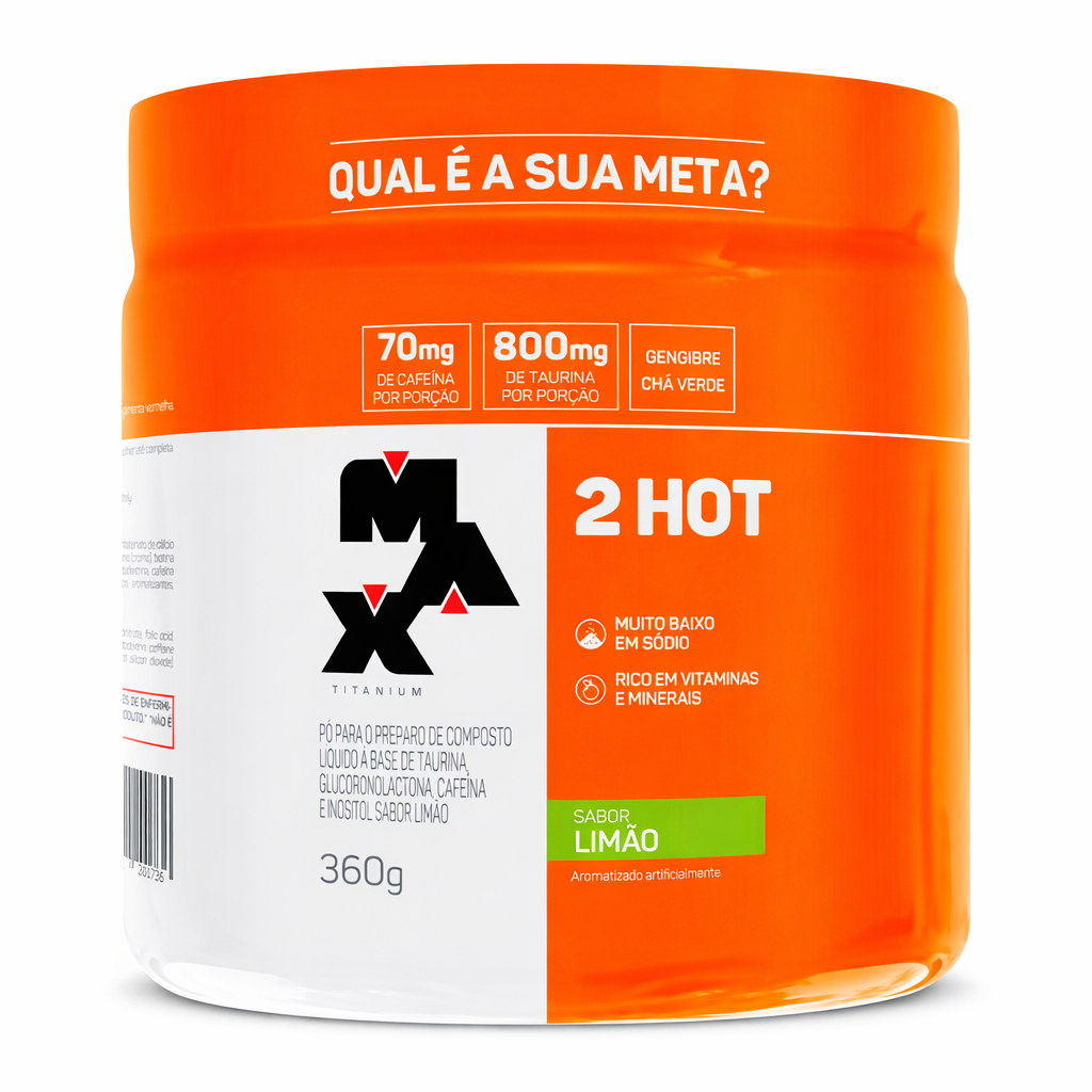 Termogênico - 2Hot - Max Titanium - HOTBODY