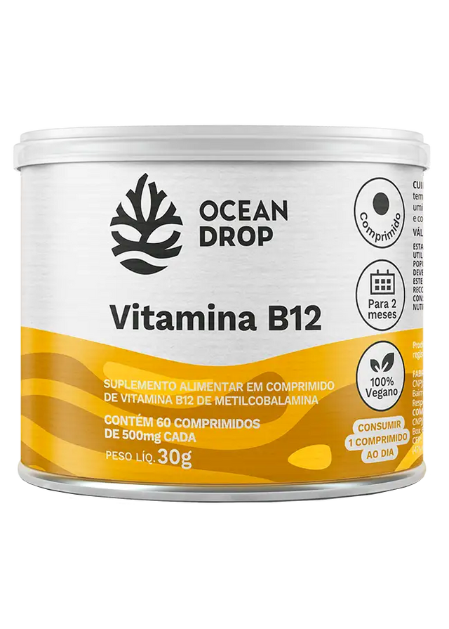 Vitamina B12 - Ocean Drop - HOTBODY