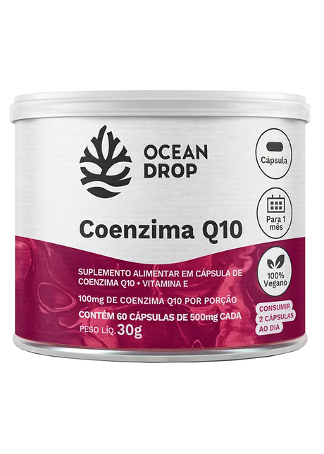 Coenzima Q10 Vegana - Ocean Drop - HOTBODY