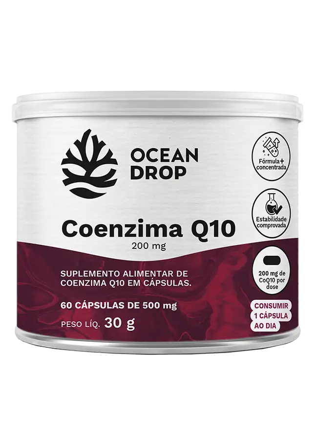 Coenzima Q10 Vegana - Ocean Drop - HOTBODY