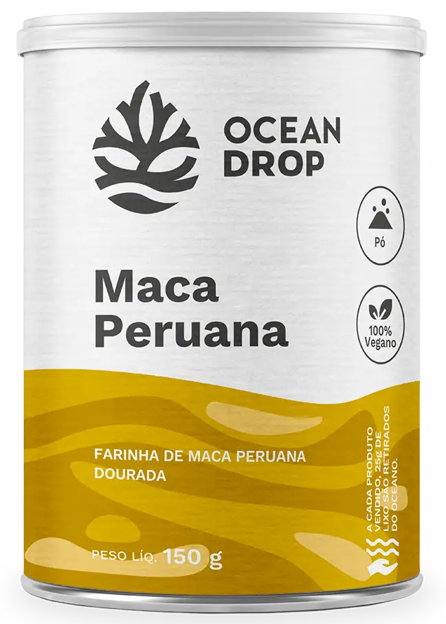 Maca Peruana em Pó - Ocean Drop - HOTBODY