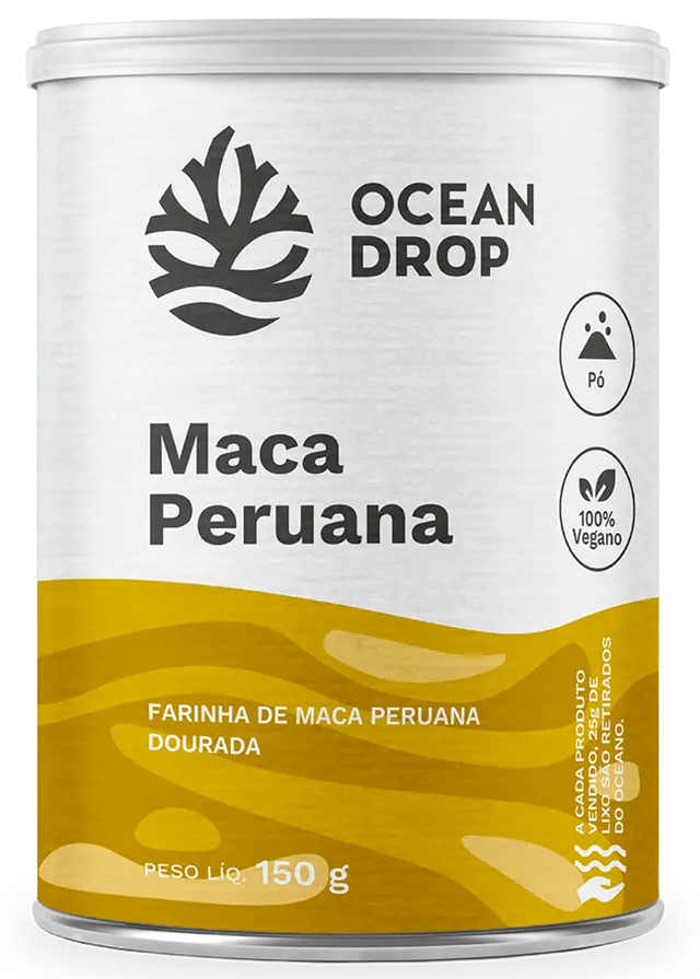 Maca Peruana em Pó - Ocean Drop - HOTBODY