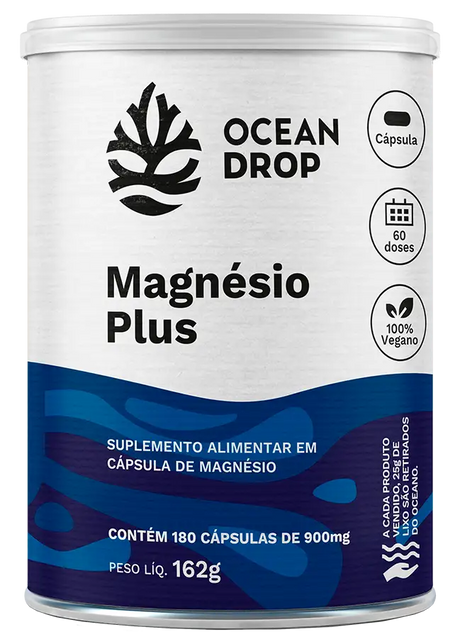 Magnésio Plus - Ocean Drop - HOTBODY