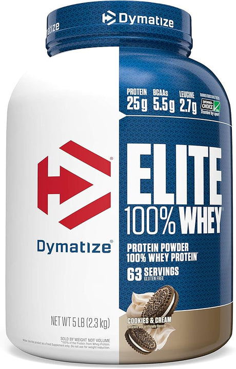 Elite 100% Whey Protein - Dymatize - HOTBODY