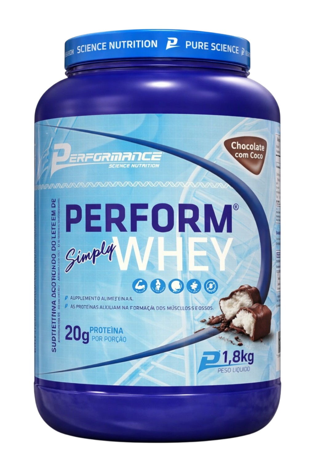 Whey Protein - PERFORM Simply Whey - Performance Nutrition - HOTBODY