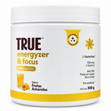 BEBIDA ENERGETICA ENERGYZER & FOCUS FRUTAS AMARELAS 450g - TRUE SOURCE