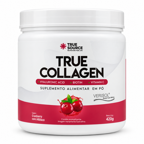 True Source - True Collagen - Cranberry Hibisco 420g - HOTBODY