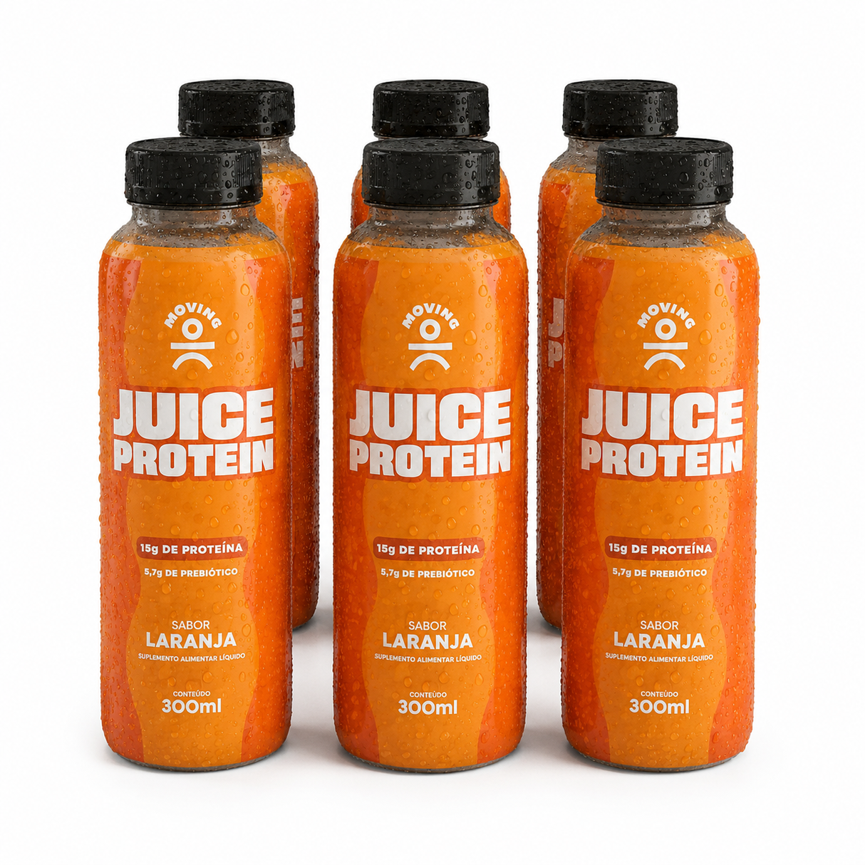 Juice Protein 300ml - Pack Com 6 Unidades - Moving