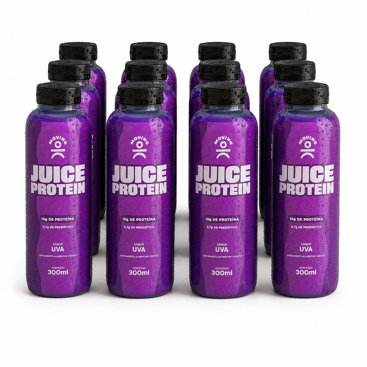 Juice Protein 300ml - Pack Com 12 Unidades - Moving