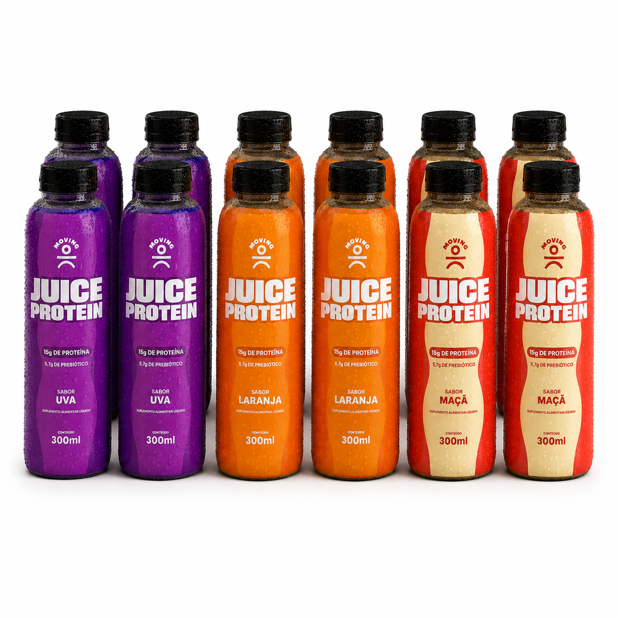 Juice Protein 300ml - Pack Com 12 Unidades - Moving