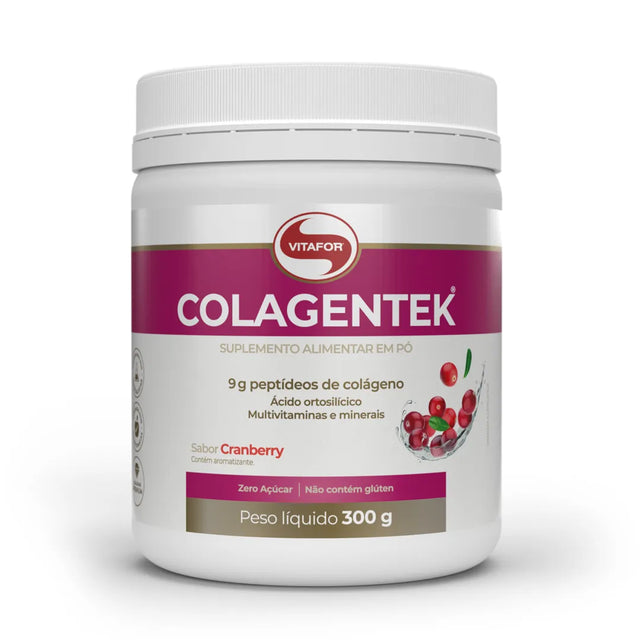 Colágeno Hidrolisado - Colagentek - 300g - Vitafor - HOTBODY