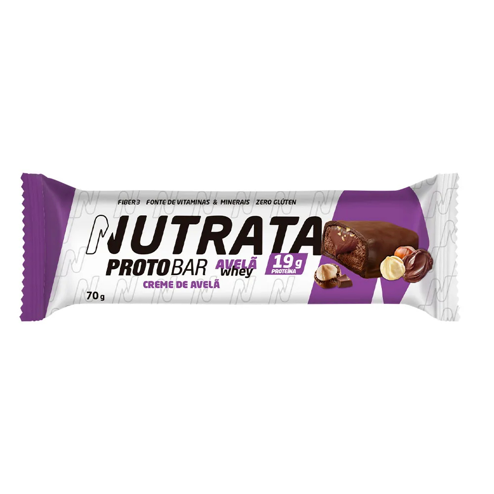 Barra de Proteína - ProtoBar Whey Display 9un - Nutrata