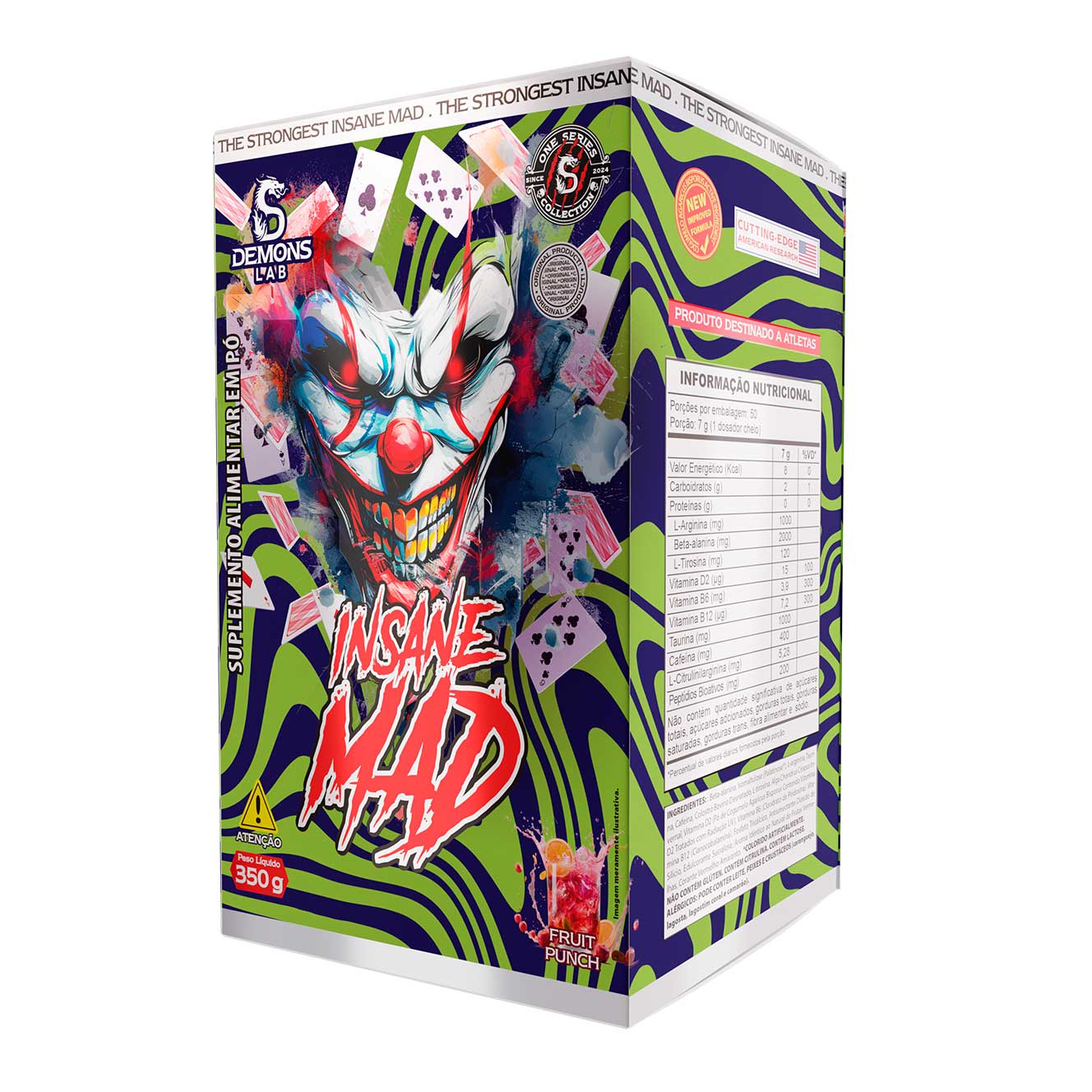 Pré Treino - Insane Mad - Demons Lab – HOTBODY