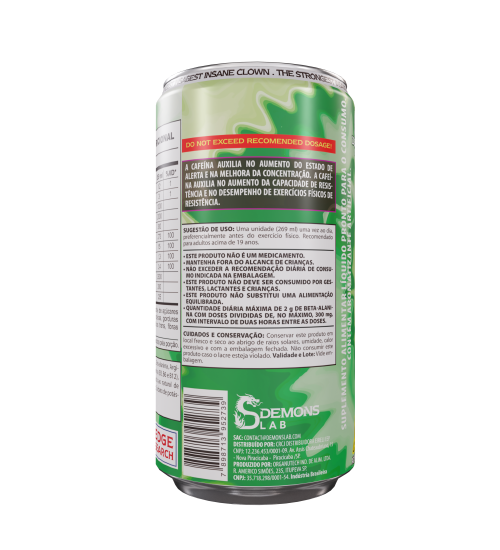 Insane Clown Energy - 269ml - DEMONS LAB - HOTBODY