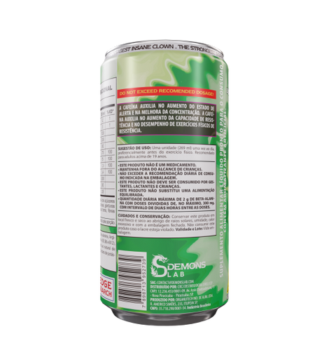 Insane Clown Energy - 269ml - DEMONS LAB - HOTBODY