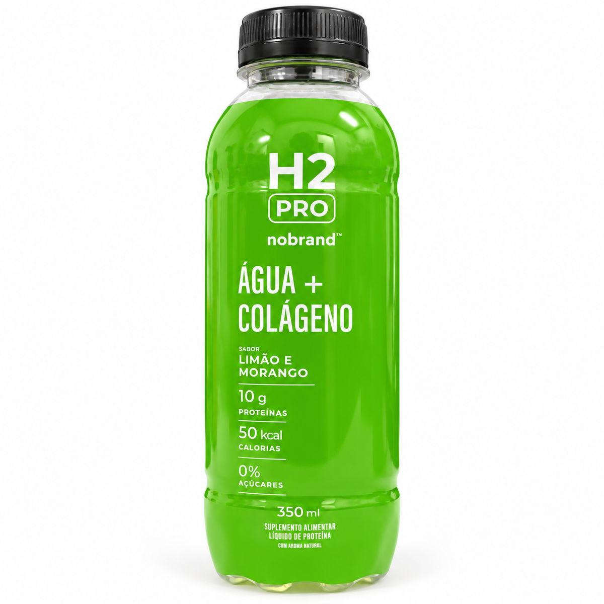 KIT 6x - H2PRO ÁGUA + COLÁGENO 350ML - NOBRAND - HOTBODY